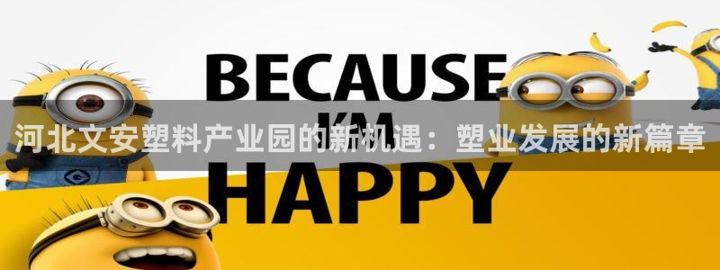太阳gg注册登录：河北文安塑料产业园的新机遇：塑业发展的新篇