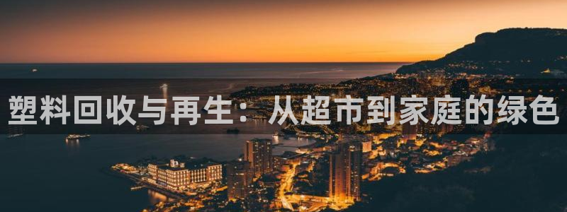 太阳2平台网站：塑料回收与再生：从超市到家庭的绿色