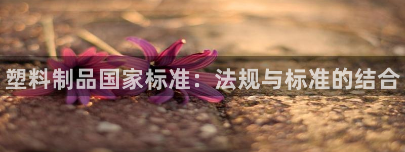 太阳集团网站入口官网：塑料制品国家标准：法规与标准的结合