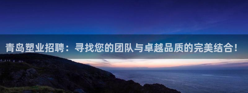 太阳2官方下载：青岛塑业招聘：寻找您的团队与卓越品质的完美结